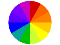 Pure Tertiary Color Wheel