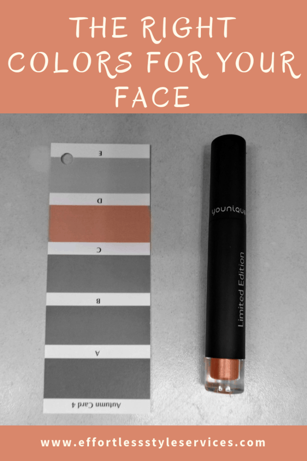 Wear the right colors for your face