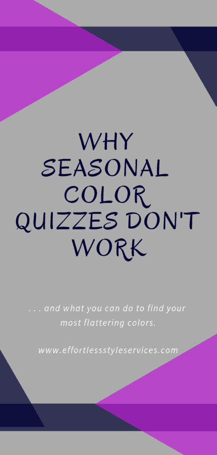 Why Seasonal Color Quizzes Don't Work