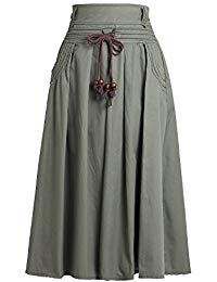 Double waist skirt