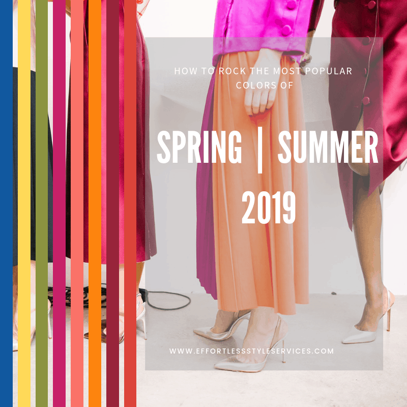 The most popular spring colors of 2019