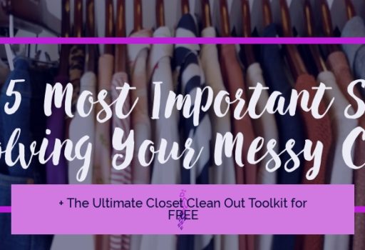 5 step closet clean out