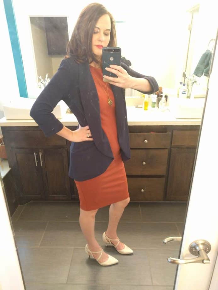 FRENCHMAUVE | Melanie Knit Tunic Blazer
